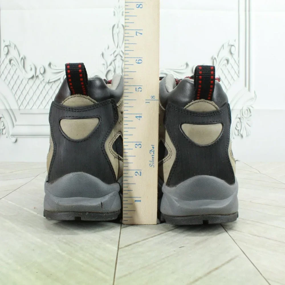 Wenger Tan Leather Lace Up Out Dry Hiking Boots Size 8 - Picture 6 of 9